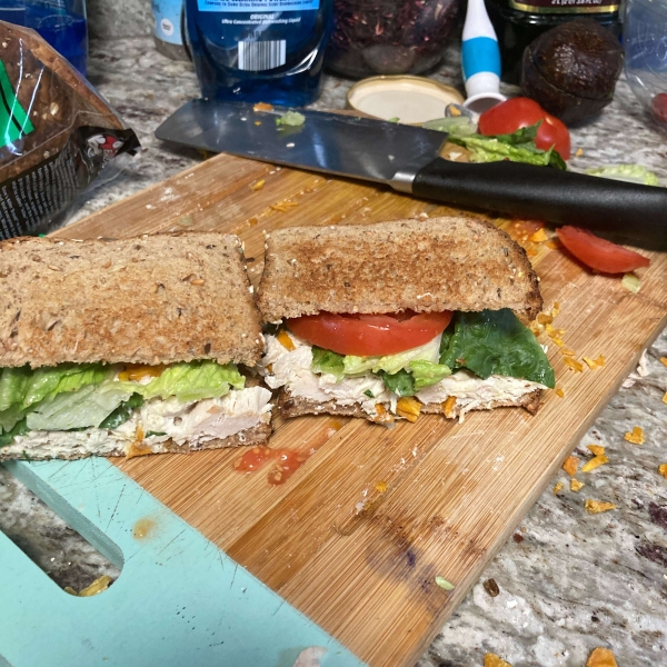 Grilled Chicken Salad Sandwich