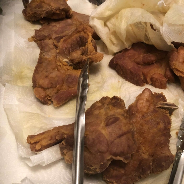 Deep Fried Pork Steak