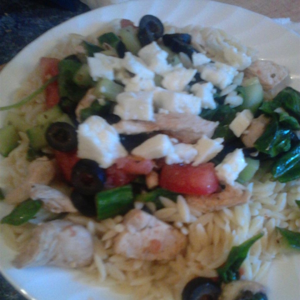 Hot Greek Salad