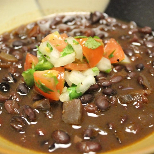 Black Bean Salsa Soup