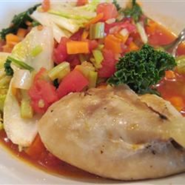 Chicken and Vegetables Soup