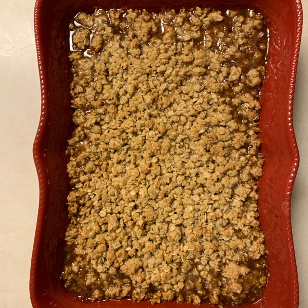 Apple and Pear Crumble