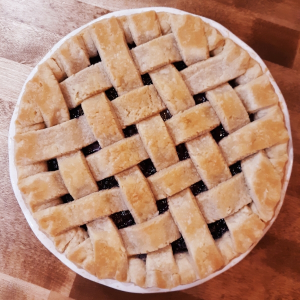 Mystery Ingredient Wild Blueberry Pie