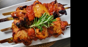 Tomato Chicken Skewers
