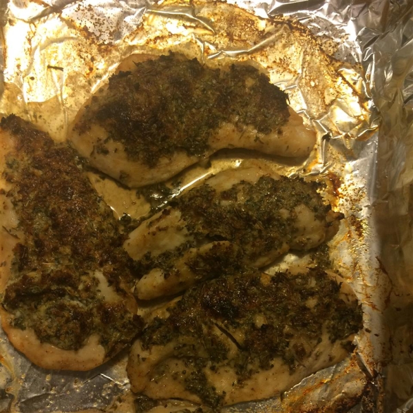Gluten-Free Herbal Goat Cheese Chicken