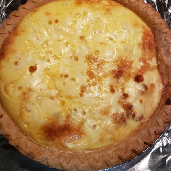 Sour Cream Chicken Quiche