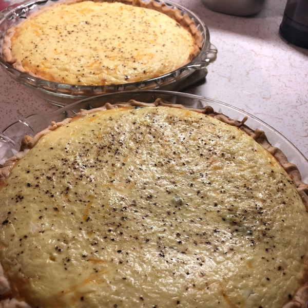 Sour Cream Chicken Quiche