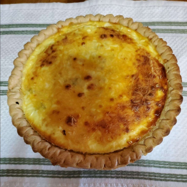 Sour Cream Chicken Quiche