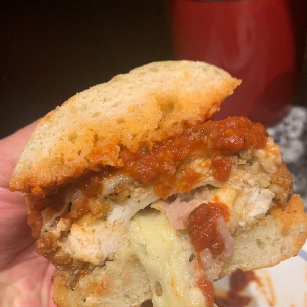 Stuffed Chicken Parmesan Sub