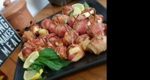 Bacon Wrapped Pineapple and Water Chestnuts