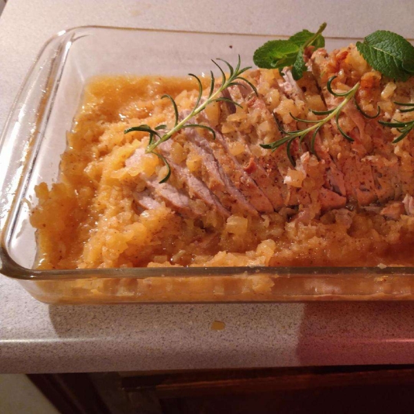 Sweet and Savory Pineapple Pork Loin
