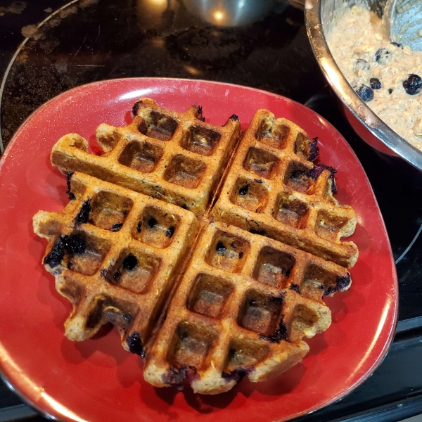 Healthy Multigrain Chia Waffles