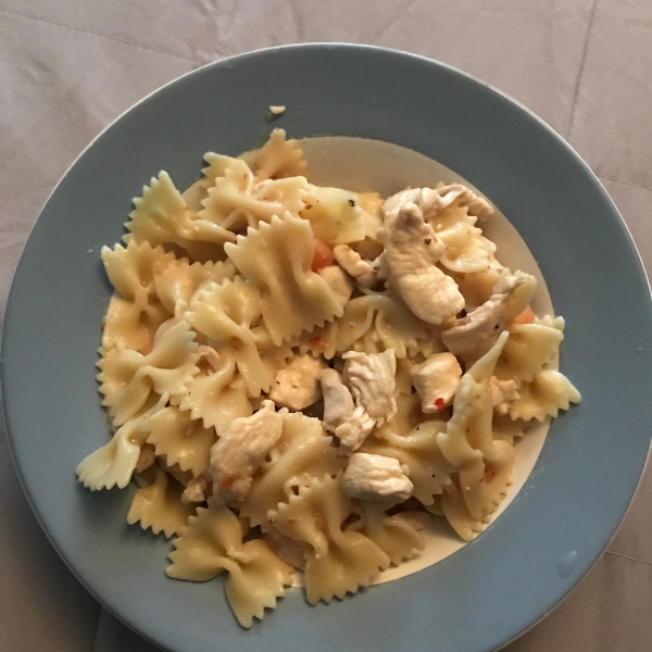 Italian Chicken Bow Tie Pasta