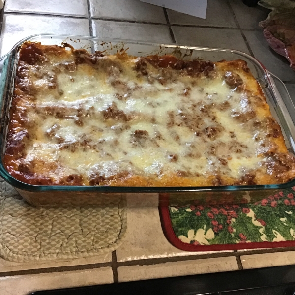 Deep Dish Lasagna