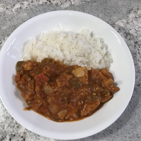 Slow Cooker Chicken Jalfrezi