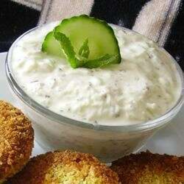 Roasted Garlic Tzatziki