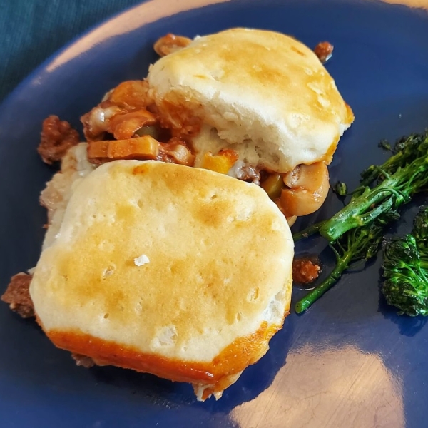 Easy Upside-Down Pizza Casserole