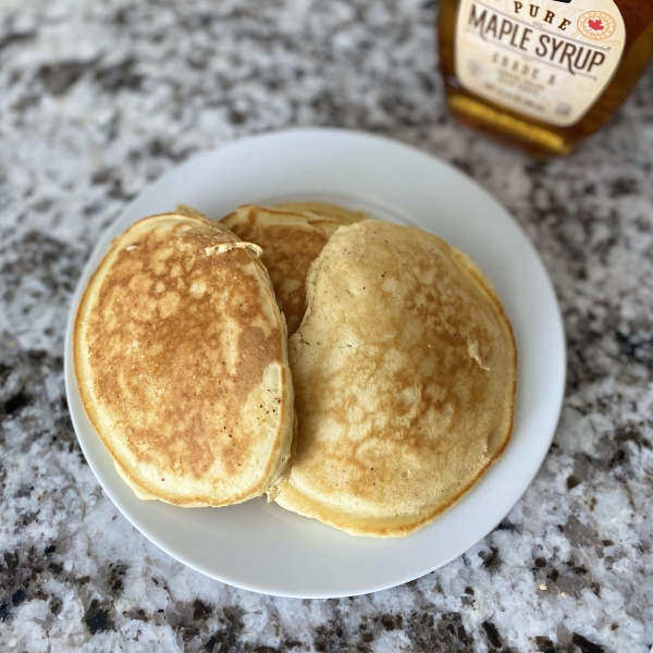Creamsicle Pancakes