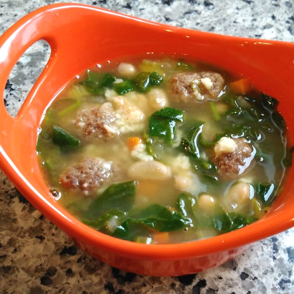 KK's Italian Meatball Soup