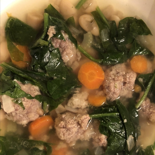 KK's Italian Meatball Soup