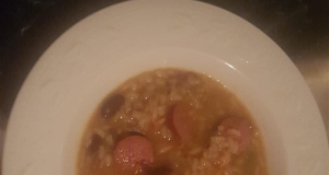 Cajun Style Red Bean and Rice Soup