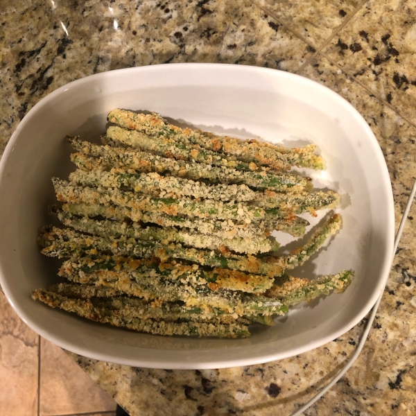Parmesan-Panko Asparagus Spears