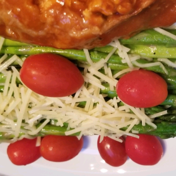 Parmesan-Panko Asparagus Spears