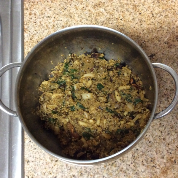 Quinoa Chard Pilaf