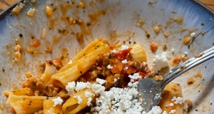 Mama's Goat Cheese Rigatoni