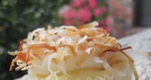 Toasted Coconut Cream Cake