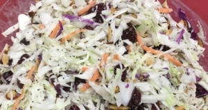 Cranberry-Poppy Seed Coleslaw