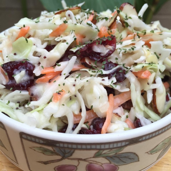 Cranberry-Poppy Seed Coleslaw