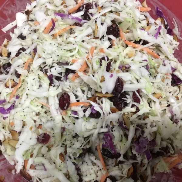 Cranberry-Poppy Seed Coleslaw