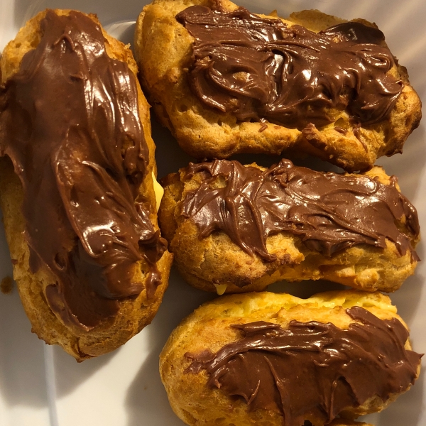 Miniature Chocolate Eclairs