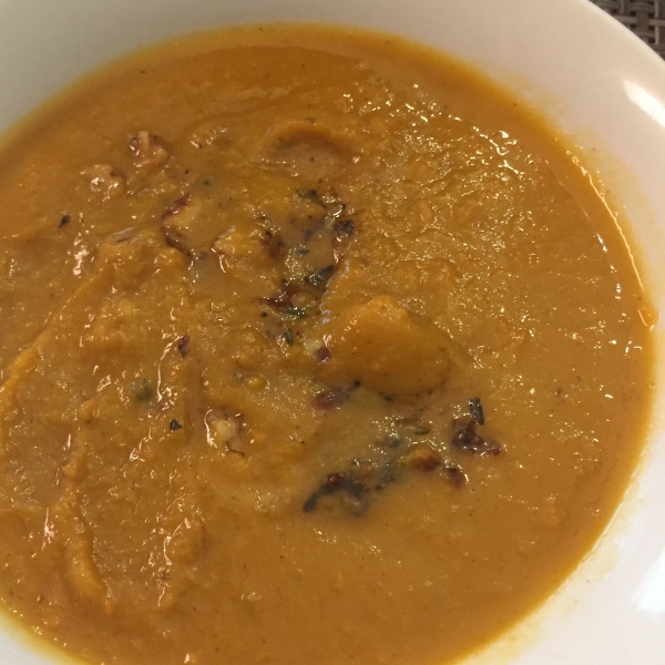 Coconut Curry Butternut Squash Soup