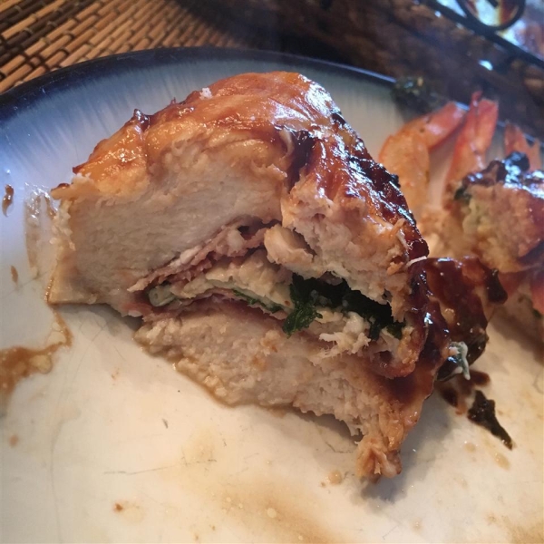 Brie and Sage Stuffed Chicken