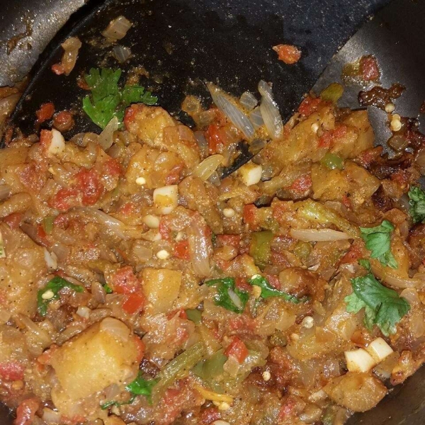 Baingan Bharta (Eggplant Curry)