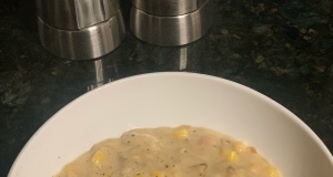 Easy Corn and Crab Chowder