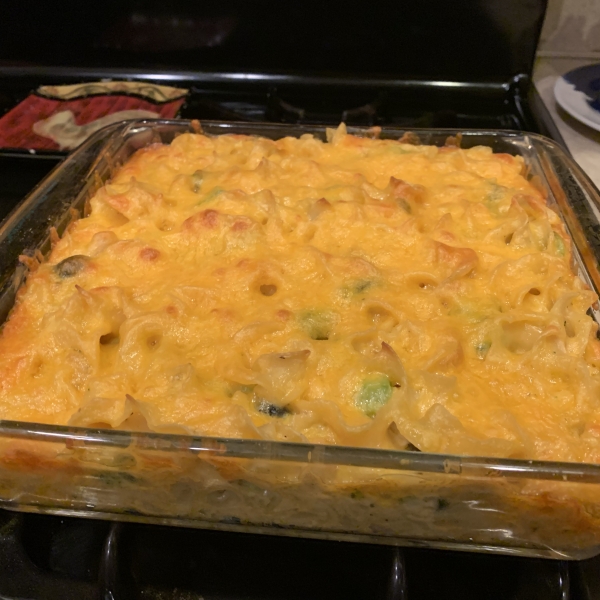 Tuna Noodle Asparagus Casserole