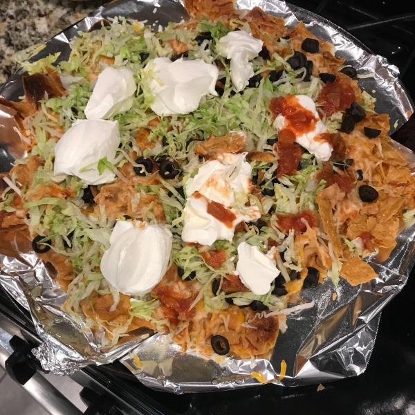 Aaron's Famous Vegetarian Nachos