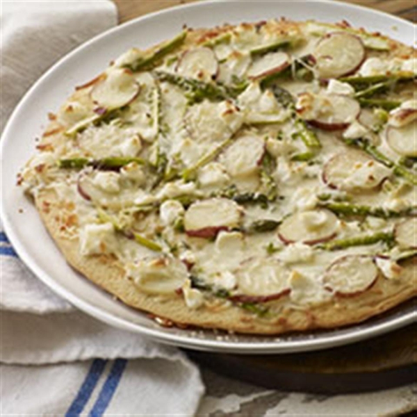 Asparagus, Potato and PHILLY Pizzeria Pizza