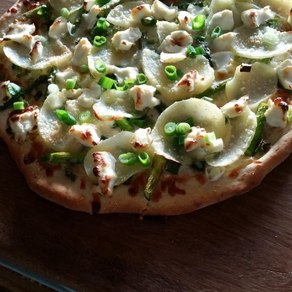Asparagus, Potato and PHILLY Pizzeria Pizza