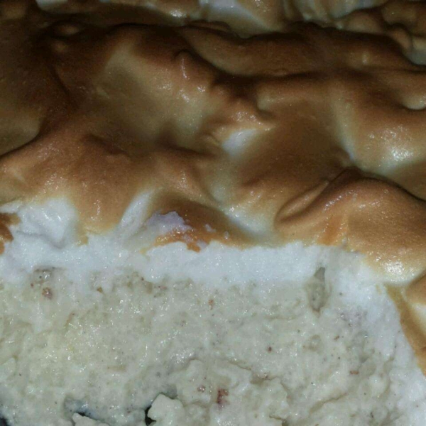 Grandma's Baked Rice Pudding with Meringue