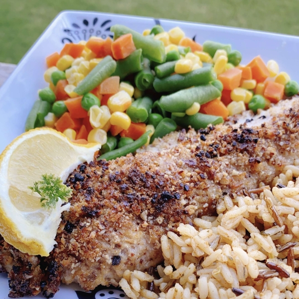 PecanCrusted Rockfish with Old Bay recipe Easy Cook Find
