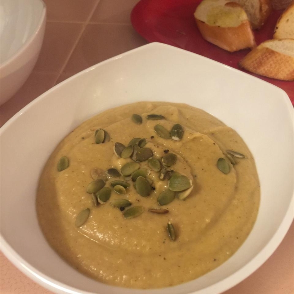 Creamy Roasted Parsnip Soup