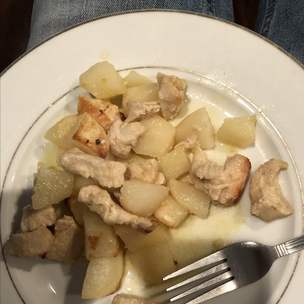Lebanese Chicken and Potatoes