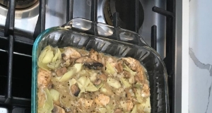 Chicken with Artichokes and Mushrooms