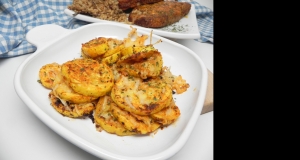 Air Fryer Parmesan Yellow Squash