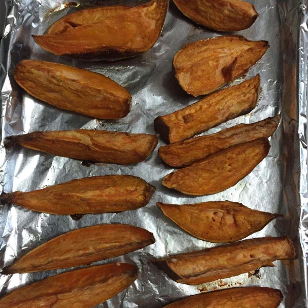 Baked Sweet Potato Sticks