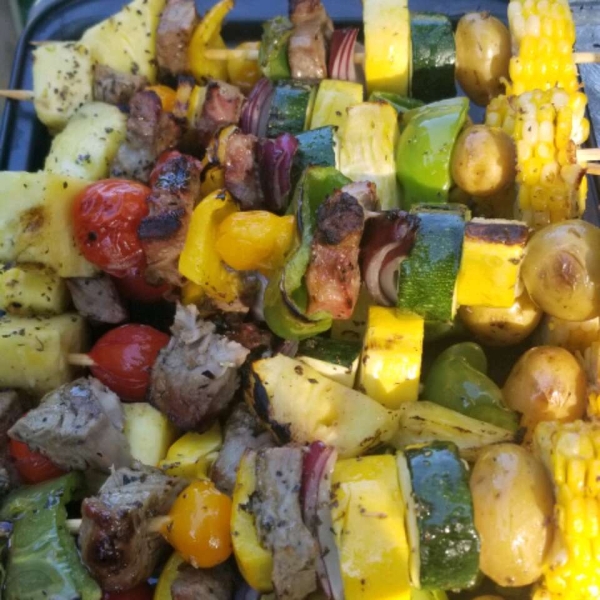 Grilled Veggie Skewers